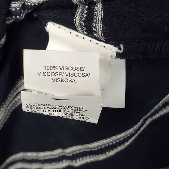 Lucky Brand XL Navy Stripe Blouse - Picture 3 of 7